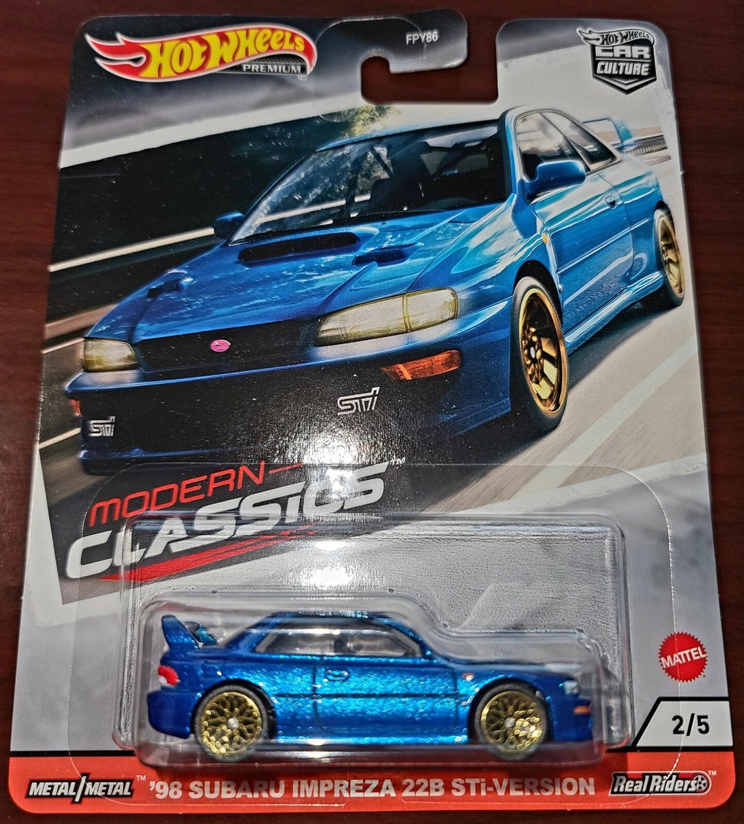 Hot Wheels 2020 Modern Classics '98 Subaru Impreza 22B STi-Version