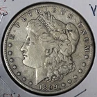 1899-S Morgan Silver Dollar VF E342 QEM
