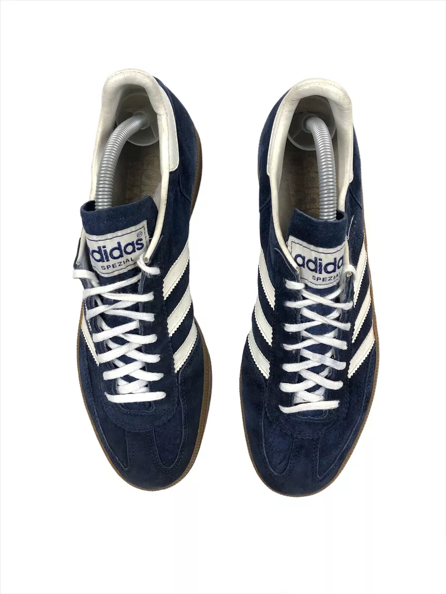 Vintage 1996 90s Adidas Spezial Blue Suede Sneakers Shoes RARE