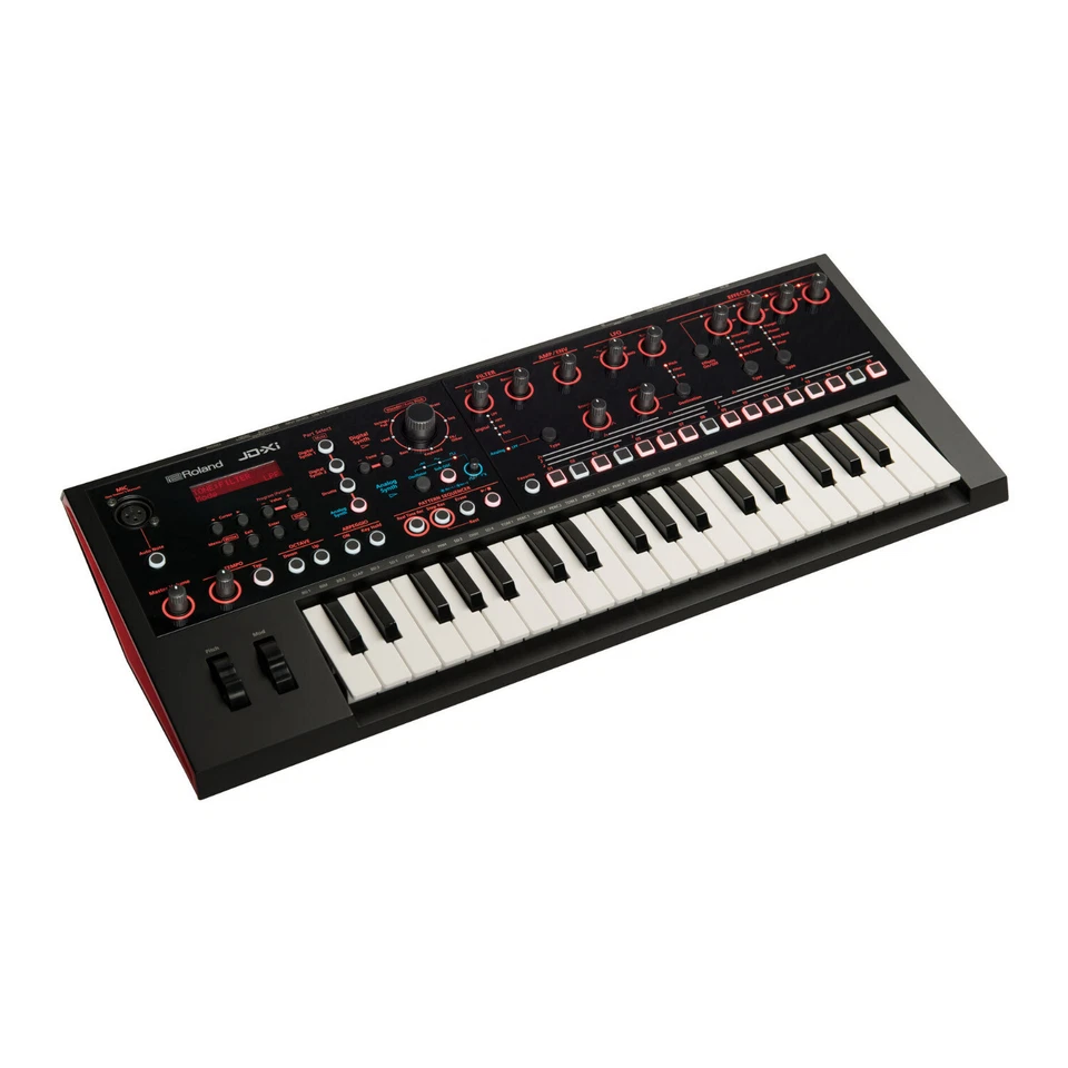 Roland JD-XI 37-Key Interactive Analog Digital Crossover Synthesizer Black - Image 3 of 4