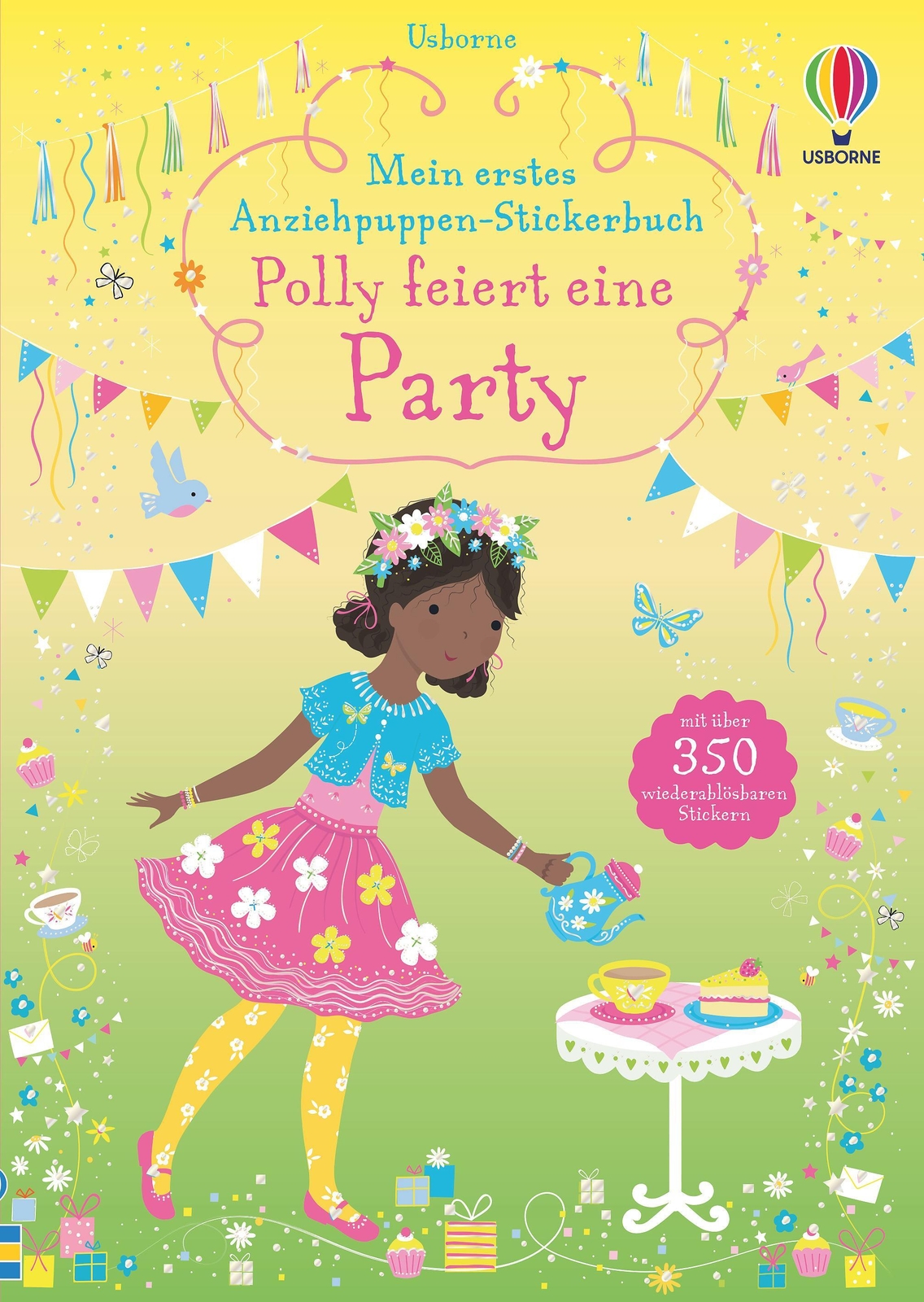Mein Erstes Anziehpuppen-stickrbuch: Polly Feiert Eine Party | Fiona