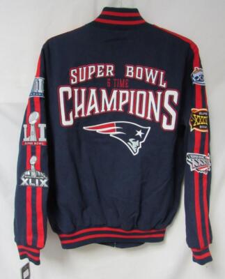 New England Patriots Men's Size Large 6 Time Super Bowl Champions