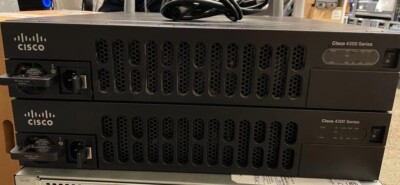 Cisco ISR4351-SEC/K9 ISR 4351 SEC / appxk9 Bundle Security Router No Clock Issue