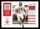 2002 UD Piece of History #135 Freddie Milons Rookie /2002 Alabama Crimson Tide