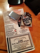 zippo feuerzeug , Becks BIER