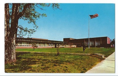 Postcard Rocky Mount Senior High School, Rocky Mount, N.C.