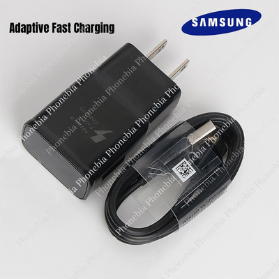 For Samsung Android Phone Adaptive Fast Charger USB C Cable Wall Power Adapter