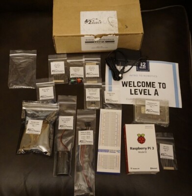 42 Electronics Intro To Robotics Level A Kit - NEW/NEVER USED - OPEN BOX 