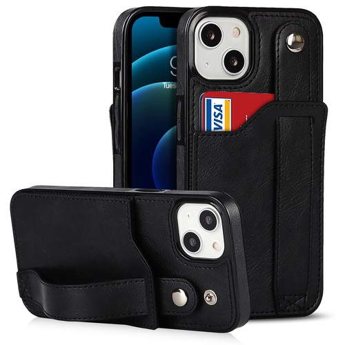 Fr iPhone 15 14 13 12 11 Pro Max Shockproof Leather Kickstand wristb Strap Case - Picture 13 of 62