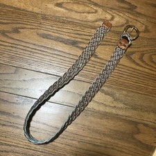 VTG LEVIS ORANGE TAB 1960s/70s LATTIGO COWHIDE Leather Belt 28 Womens Denim