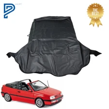Black Convertible Soft Top For VW Volkswagen Golf Cabrio Cabriolet 1995-01 Vinyl