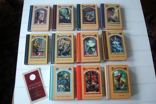 11 PC LOT A Series of Unfortunate Events Lemony SNICKET HC Books 1-5 7-8 10-13 - Picture 21 of 21