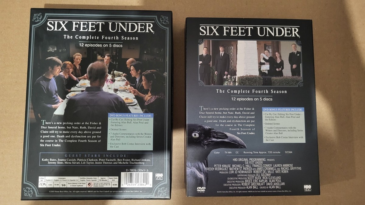 Six Feet Under: The Complete Fourth Season DVD box set 26359238420