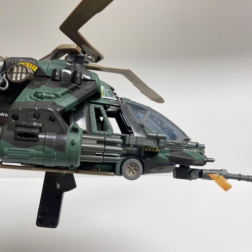 2002 GI Joe Night Attack Helicopter Complete Cobra Chopper Clean No Damage - Bild 5 von 6