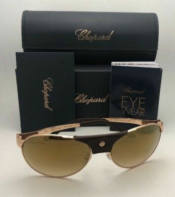 New CHOPARD Sunglasses SCH 974 0300 60-16 135 Gold Brown  display picture 2