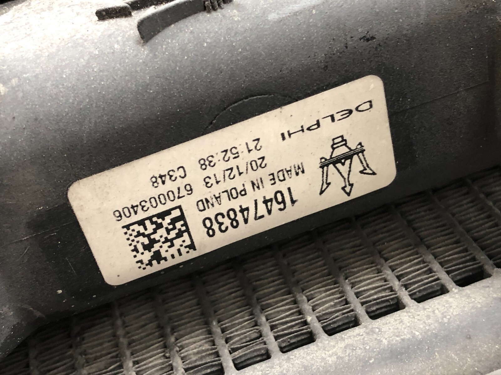 2014-2020 MASERATI QUATTROPORTE AWD AC A/C CONDENSER RADIATOR OEM #NOTE