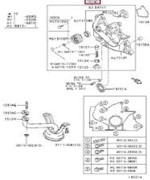 ACEITE BOMBA TOYOTA COROLLA Genuino JDM OEM Foto 2 de 2