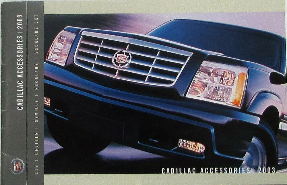 2003 cadillac on sale escalade accessories