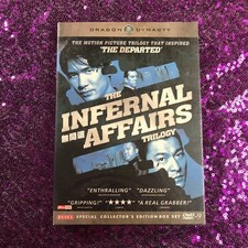 THE INFERNAL AFFAIRS TRILOGY 1/2/3 Special Collector's Edition Region 1 DVD