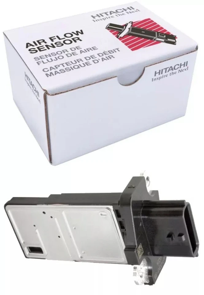 Sensor MAF de flujo de aire masivo HITACHI REEMPLAZO Infiniti/Nissan OEM # 226807S00A Foto 2 de 4