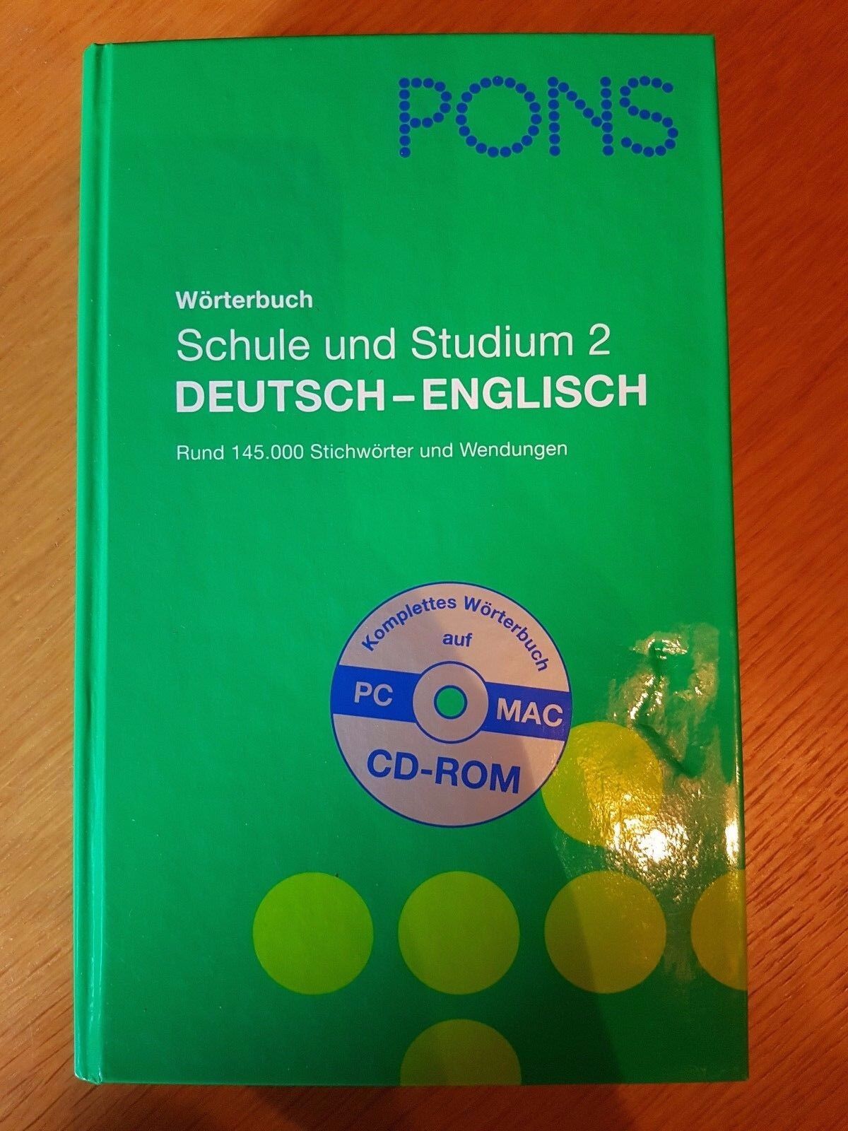 PONS Wörterbuch Schule und Studium 2: Deutsch-Englisch ohne Cd