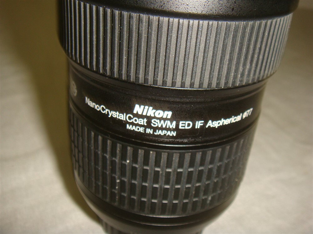 NIKON NIKKOR 24-70MM 2.8G SWM ED IF ASPHYERICAL LENS w NIKON NIKKOR 24-70MM 2.8G SWM ED IF ASPHYERICAL LENS w
