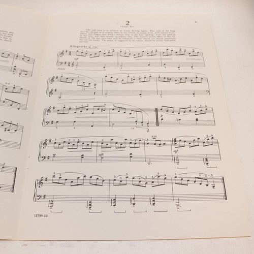 Twelve Easy Scarlatti Sonatas Piano Songbook Score Study Edition 1950 Marks - Picture 7 of 8