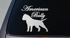 AMERICAN BULLY DOG sticker car decal window laptop