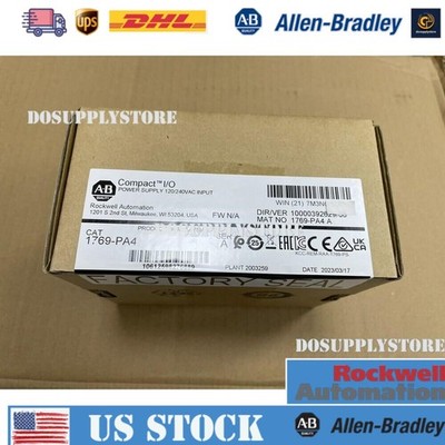 Allen-Bradley New Sealed 1769-PA4 CompactLogix Power Supply 1769PA4 US Free Tax
