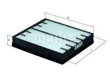 Filtre d'habitacle Mercedes 560