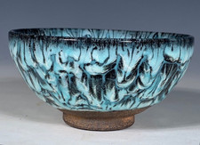 3.7" China Ancient Dynasty palace Jian kiln porcelain Tea cup Bowl Bowls