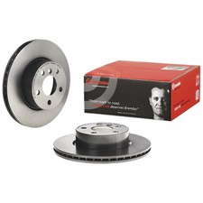2x BREMBO Bremsscheibe Bremsscheiben Satz Bremsen PRIME LINE - UV Coated Vorne