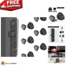 Stylish 6 Pcs Magnetic Remote Control Holder - Easy Wall Mount Solution
