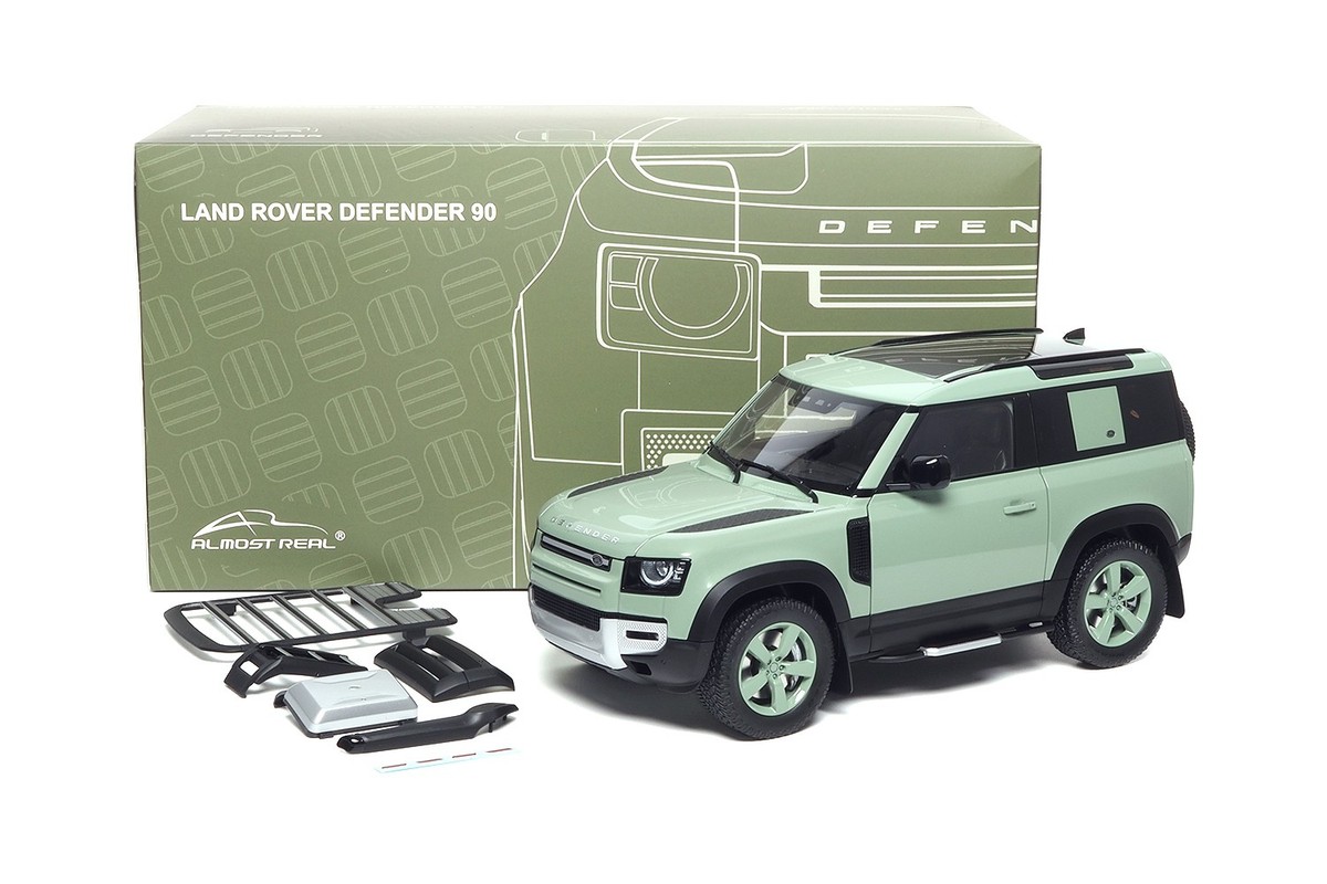 Almost Real 1:18 LAND ROVER DEFENDER 90 GREEN 75TH LIMITED EDITION