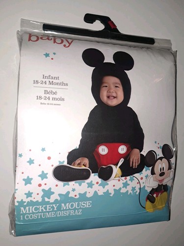 Disney Baby Mickey Mouse 18-24 Monate Kleinkind Kostüm NEU - Bild 2 von 3
