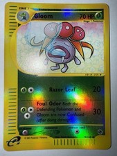 Pokemon Gloom 078/165 Expedition Base Set Reverse Holo Card Excellent E Reader