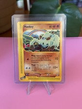 Pokémon - Mankey 92/147 Aquapolis Vintage E-Reader 2002 LP on eBay