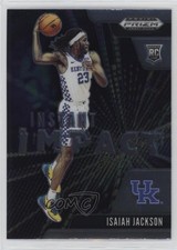 2021-22 Panini Prizm Draft Picks Instant Impact Isaiah Jackson #18 1lz5