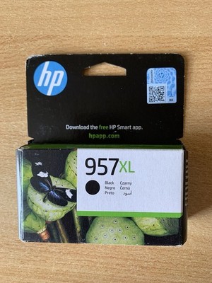 Original HP 957XL (LOR40AE) Black InkCartridge - NEU OVP