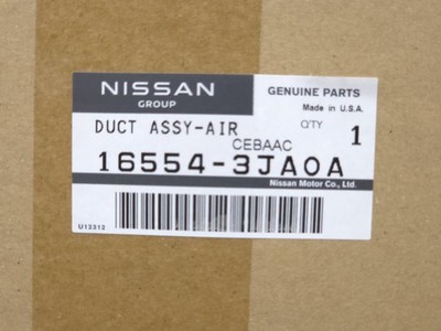 Genuine OEM Nissan 16554-3JA0A Air Cleaner Inlet Duct 2013-2016 ...