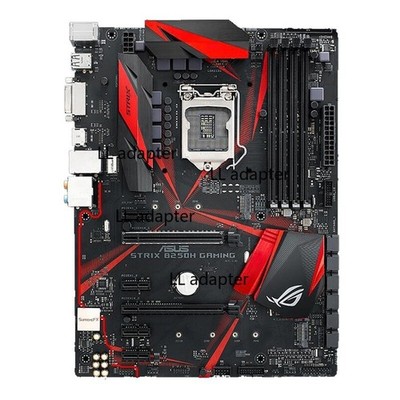 For Asus ROG STRIX B250H GAMING LGA1151 DDR4 Intel B250 Motherboard DVI+ 64G