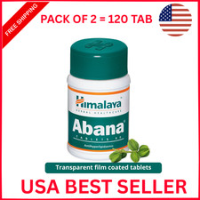 Himalaya Abana tablets - 120 count- Free shipping-long expiry Pack of 2