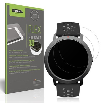 2x Full Cover Schutzfolie matt für Withings Steel HR 36mm Panzerfolie Anti-Shock