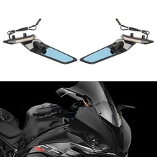 Espejos retrovisores con intermitentes LED azul para BMW S1000RR s1000rr 2019-2025