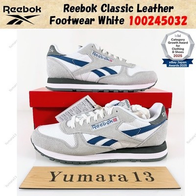 Reebok Classic Leather Footwear White 100245032 Men's Size
