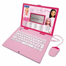 Educational Kids Laptop, Barbie-Themed Learning Computer, Fun Interactive Toy