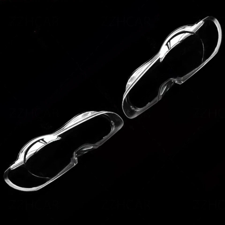 New Left+Right Headlight Clear Lens Cover + Sealant for Jaguar XF 2009 2010 2011 Foto 2 de 4