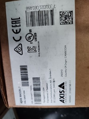 Axis M4328-P 12MP 360-Degree Panoramic Network Dome Camera New In Box