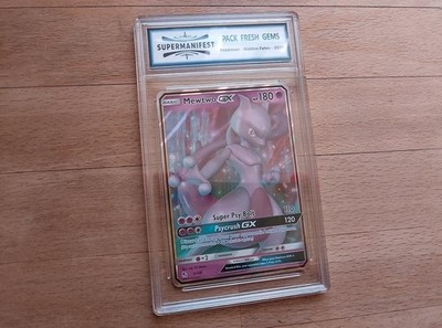 Pokemon Hidden Fates 2019 - Mewtwo GX 31/68 - Supermanifest Pack Fresh Gem