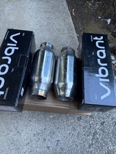 Two 1792 Vibrant Performance Resonator 2.5 Inlet X 12 Free Shipping In Stock